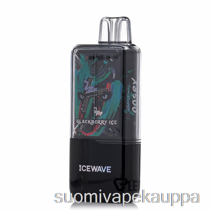 Vape Netistä Icewave X8500 Kertakäyttöinen Karhunvatukkajää